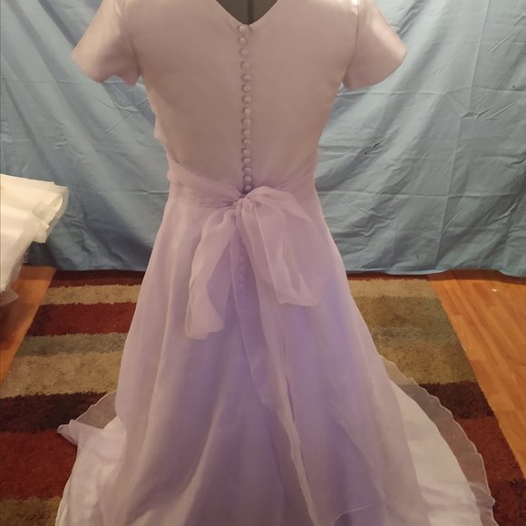 Cinderella Lavender Prom Dress - Picture 2 of 5
